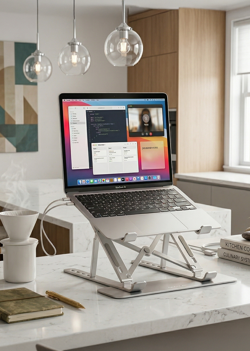 Soporte de aluminio para Notebook