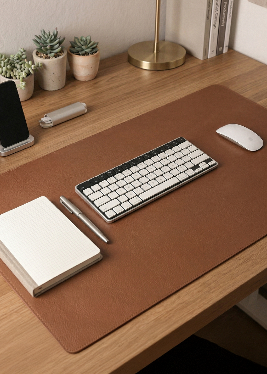Protector de escritorio Eco-cuero